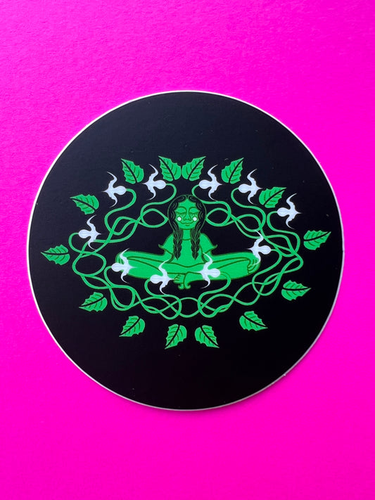 Datura wrightii | Sacred Datura | 3 inch vinyl sticker