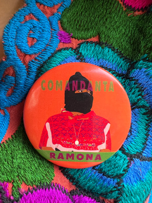 Comandanta Ramona Pinback Button